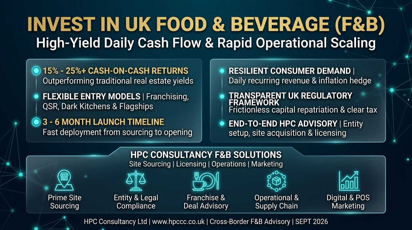 Why Paraguay Investors Must Consider the UK Food and Beverage Sector as Their Primary Entry Point
