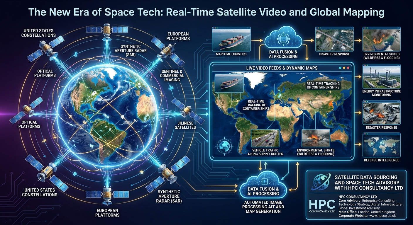 Real-Time Satellite Video and Global Mapping Paraguay